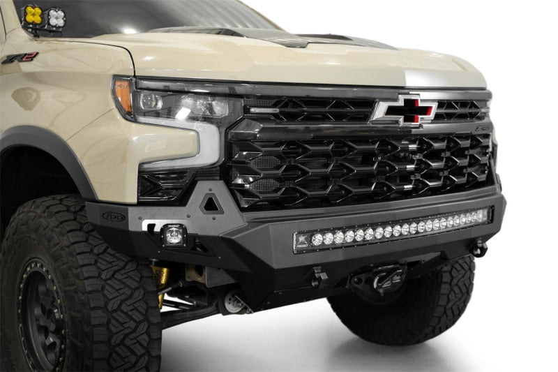 Addictive Desert Designs Bumpers - Steel Addictive Desert Designs 2022+ Chevy Silverado 1500 ZR2 Stealth Fighter Front Bumper