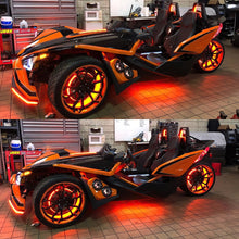 Load image into Gallery viewer, ORACLE Lighting Light Strip LED Oracle LED Illuminated Wheel Rings - ColorSHIFT No Remote - ColorSHIFT No Remote SEE WARRANTY