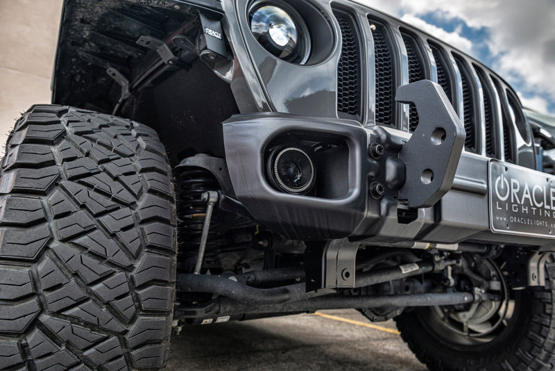 ORACLE Lighting Fog Lights Oracle Jeep Wrangler JL/Gladiator JT Sport High Performance W LED Fog Lights - White SEE WARRANTY