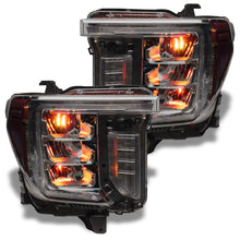 Load image into Gallery viewer, ORACLE Lighting Headlights Oracle 19-21 Silverado/Sierra 1500 RGB Demon Eye Headlight Kit - w/o Controller SEE WARRANTY