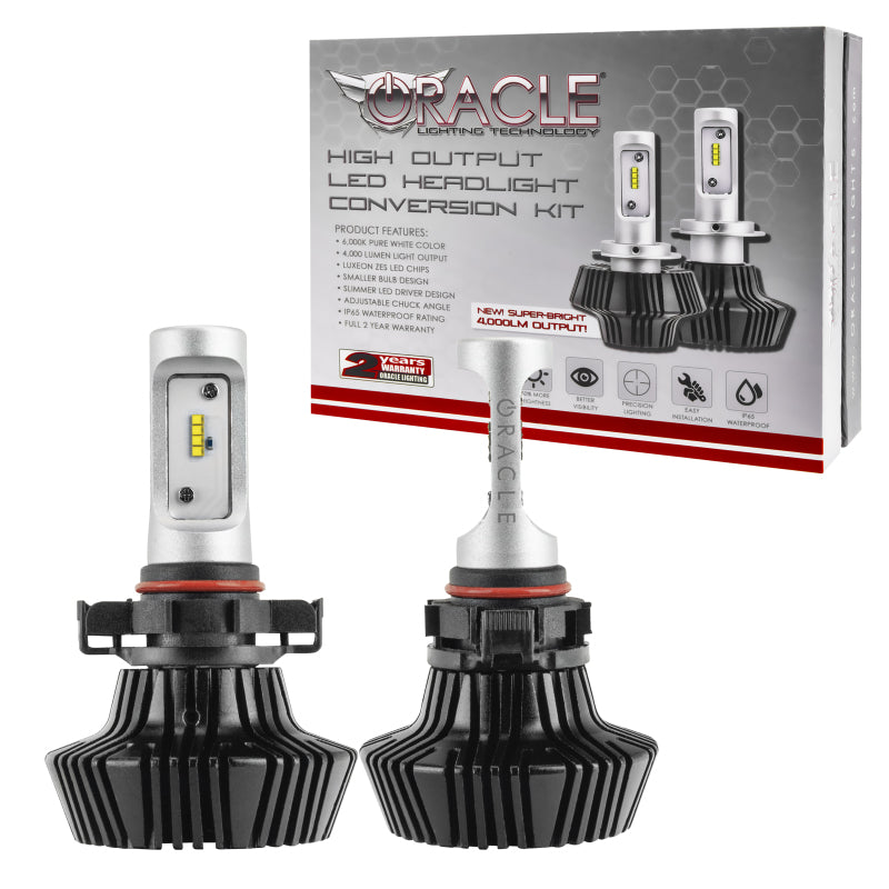 ORACLE Lighting Bulbs Oracle PSX24w/ 2504 4000 Lumen LED Headlight Bulbs (Pair) - 6000K SEE WARRANTY