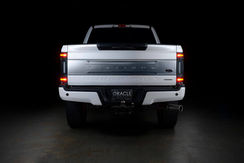 ORACLE Lighting Tail Lights Oracle Lighting 17-22 Ford F-250/350 (Black Series) Flush Mount LED Tail Lights SEE WARRANTY