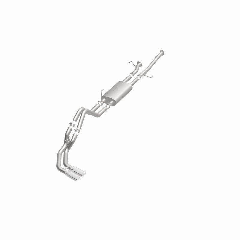 Magnaflow Catback MagnaFlow 14 Toyota Tundra V8 4.6L/5.7L Stainless C/b Exhaust Dual same side pass. rear tire