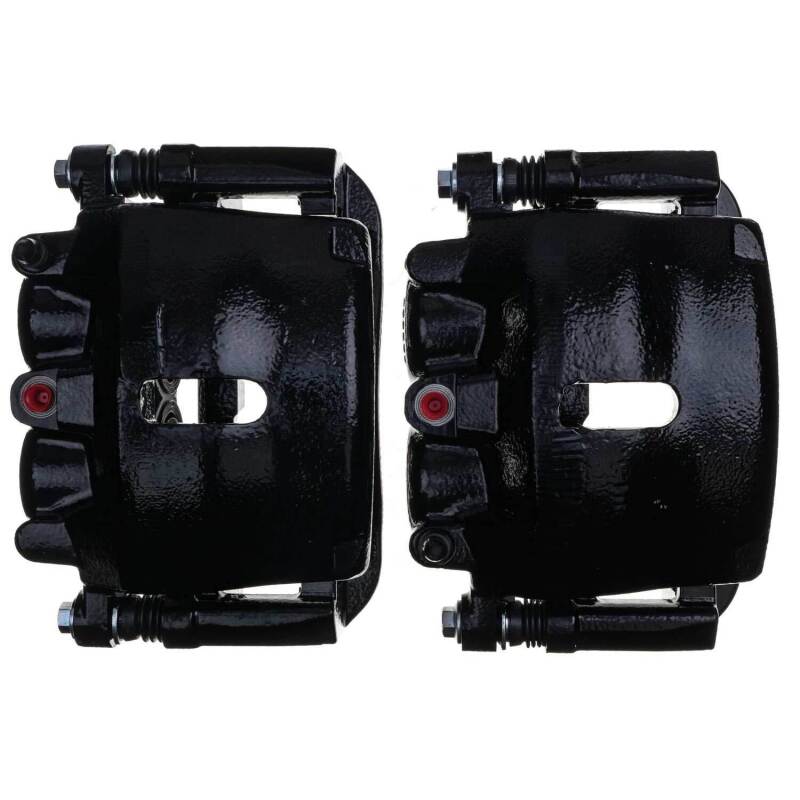 PowerStop Brake Calipers - Perf Power Stop 05-08 Ford F-150 Front Black Caliper - Pair w/Bracket