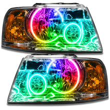 Load image into Gallery viewer, ORACLE Lighting Headlights Oracle 03-06 Ford Expedition SMD HL - Chrome - ColorSHIFT w/o Controller SEE WARRANTY
