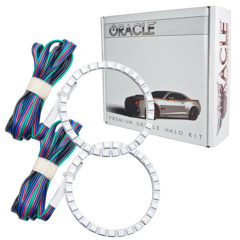 ORACLE Lighting Headlights Oracle Ford Edge 11-14 Halo Kit - ColorSHIFT w/ Simple Controller SEE WARRANTY
