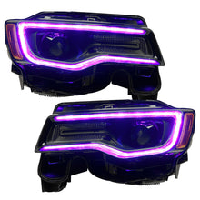 Load image into Gallery viewer, ORACLE Lighting Headlights Oracle 1421 Jeep Grand Cherokee Dynamic Headlight DRL Upgrade Kit  ColorSHIFT Dynamic SEE WARRANTY