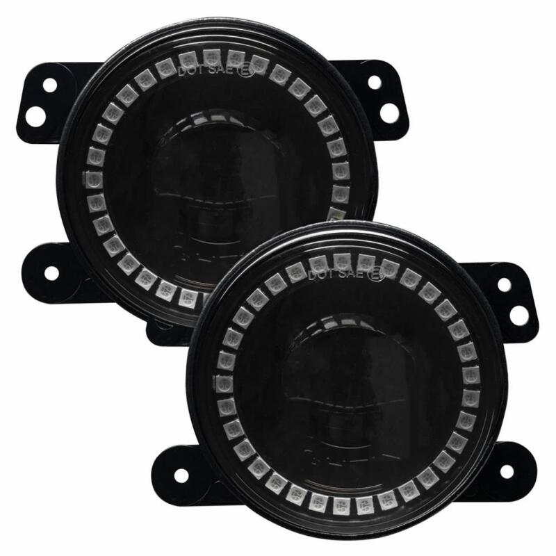 ORACLE Lighting Fog Lights Oracle Jeep Wrangler JK/JL/JT High Performance W LED Fog Lights - w/o Controller SEE WARRANTY