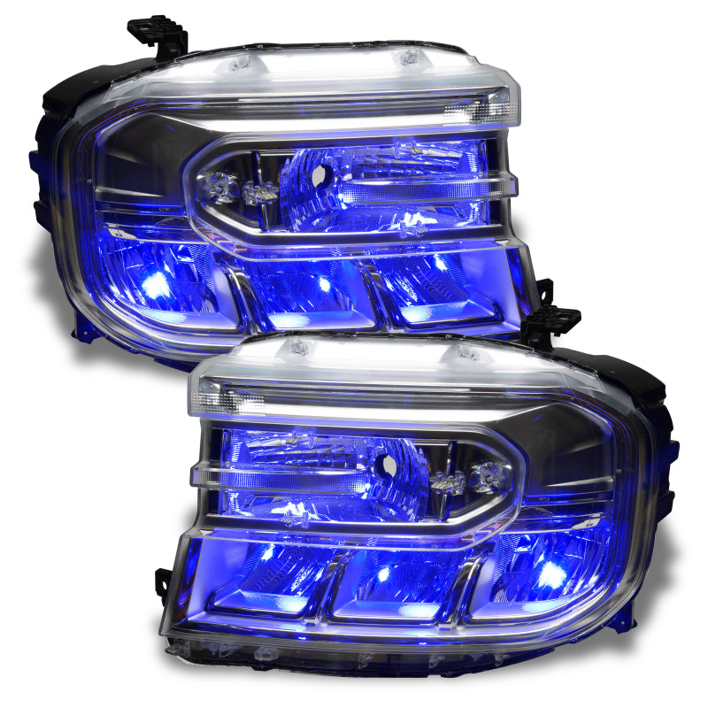 ORACLE Lighting Headlights Oracle 2022 Ford Maverick RGB Headlight Demon Eye Kit - ColorSHIFT w/RF Controller SEE WARRANTY