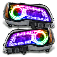 Load image into Gallery viewer, ORACLE Lighting Headlights Oracle 11-14 Chrysler 300C SMD HL - Black - NON HID - ColorSHIFT DRL - ColorSHIFT SEE WARRANTY