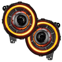 Load image into Gallery viewer, ORACLE Lighting Headlights Oracle Jeep JL/Gladiator JT Oculus Bi-LED Projector Headlights - Amber/White Switchback SEE WARRANTY