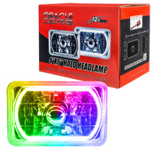 Load image into Gallery viewer, ORACLE Lighting Headlights Oracle Pre-Installed Lights 4x6 IN. Sealed Beam - ColorSHIFT Halo SEE WARRANTY