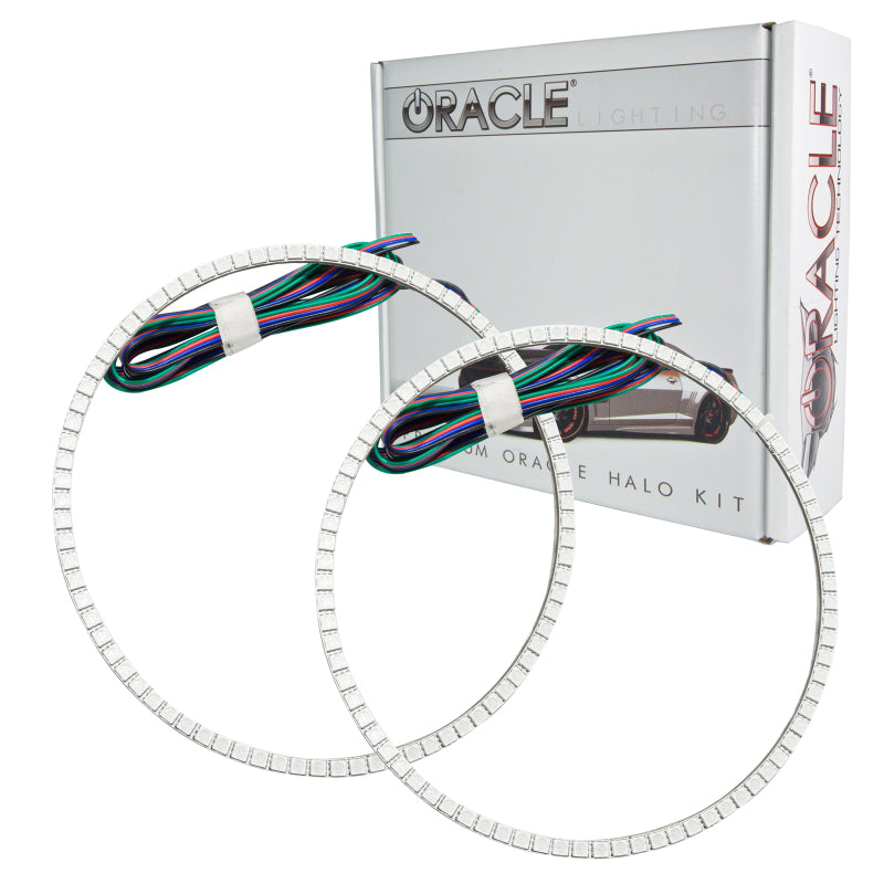 ORACLE Lighting Headlights Oracle Jeep Compass 07-10 Halo Kit - ColorSHIFT w/ Simple Controller SEE WARRANTY