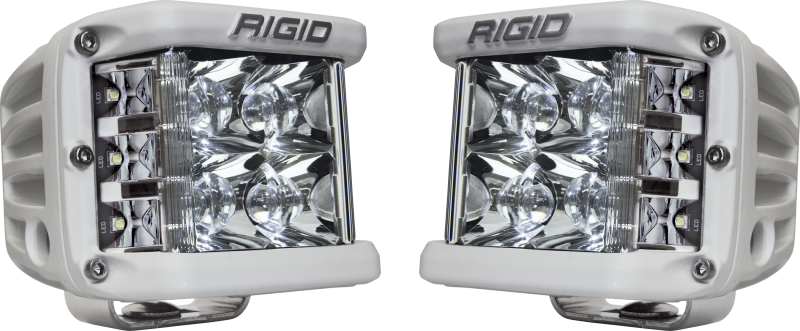 Rigid Industries Light Bars & Cubes Rigid Industries D-SS - Spot - Set of 2 - White Housing
