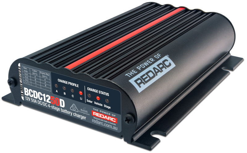 REDARC Battery Chargers REDARC DC/DC 4-Stage In-Vehicle Battery Charger - 12V 50A