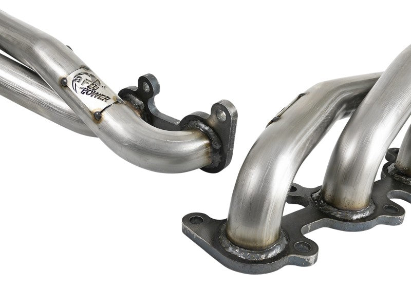 aFe Headers & Manifolds aFe Ford F-150 15-22 V8-5.0L Twisted Steel 304 Stainless Steel Headers
