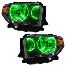 Load image into Gallery viewer, ORACLE Lighting Headlights Oracle 14-17 Toyota Tundra SMD HL - Dual Halo Kit - ColorSHIFT w/ BC1 Controller