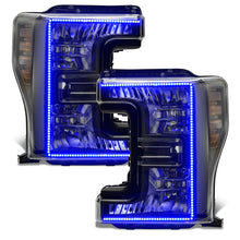 Load image into Gallery viewer, ORACLE Lighting Headlights Oracle 17-19 Ford F-250 SD Dynamic Pre-Assembled Headlights - Halogen - Black Edition - SEE WARRANTY