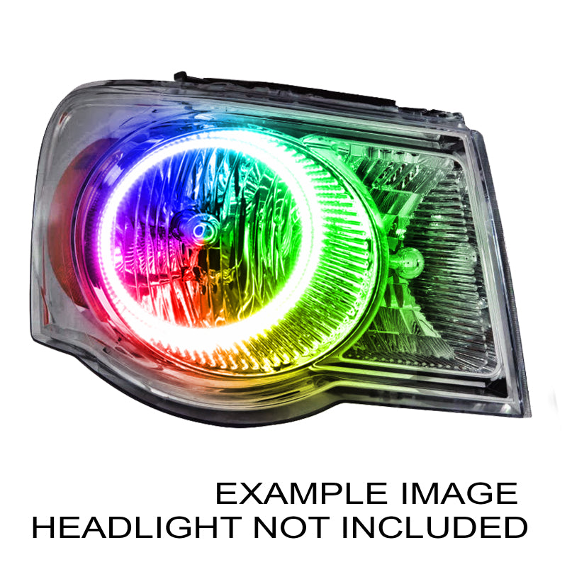 ORACLE Lighting Headlights Oracle Chrysler Aspen 07-08 Halo Kit - Dynamic ColorSHIFT SEE WARRANTY