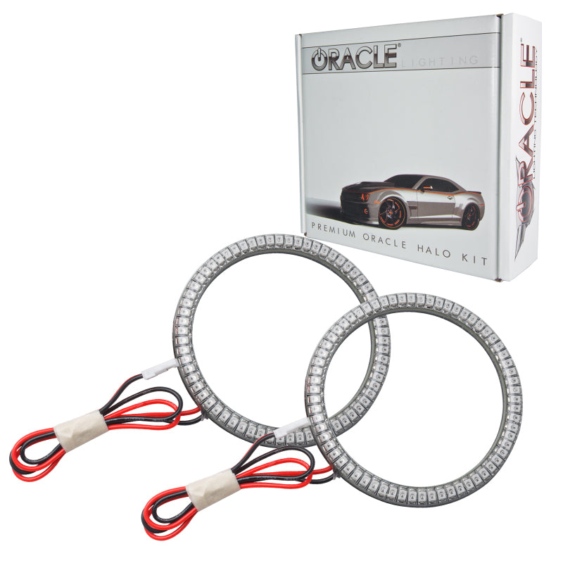 ORACLE Lighting Fog Lights Oracle Jeep Wrangler JK 07-17 LED Waterproof Halo Kit - White SEE WARRANTY