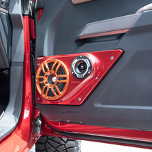 Load image into Gallery viewer, Ford Bronco 6th Gen Front Doors 6.5" Speaker and 3.8" Tweeter Panels