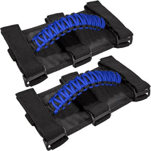 Load image into Gallery viewer, Offroad Trading Company Roll Bar Grab Handles for Jeep Wrangler, Gladiator, and CJs-Blue OTC