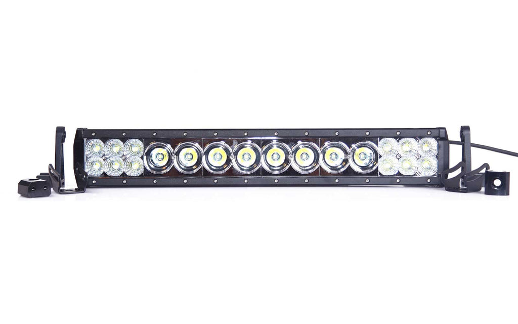 Quake LED Light Bar 11 Inch LED Light Bar Dual Row 56 Watt Combo Hybrid Series - QUH029