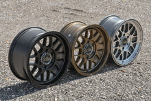 Load image into Gallery viewer, Overland Sector Hyperdrive Flow Formed 17x8.5 +25 6x139.7 106.1mm Gloss Gun Metal/Machined Face