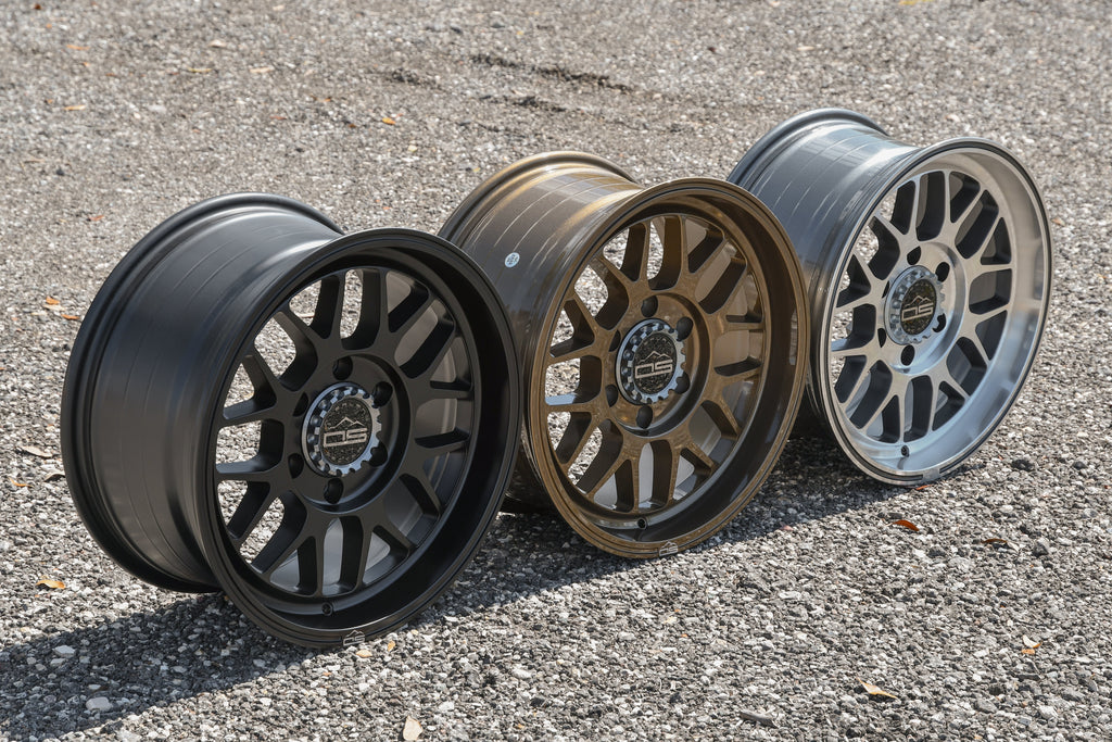 Overland Sector Hyperdrive Flow Formed 17x8.5 +25 6x139.7 106.1mm All Satin Black