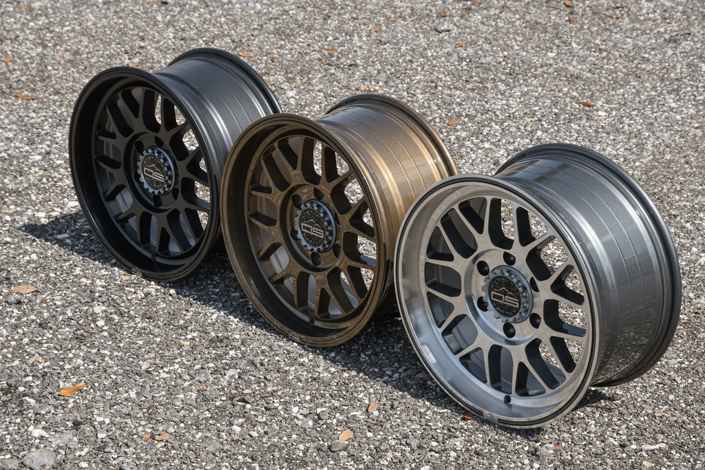 Overland Sector Hyperdrive Flow Formed 17x8.5 +25 6x139.7 106.1mm All Satin Black