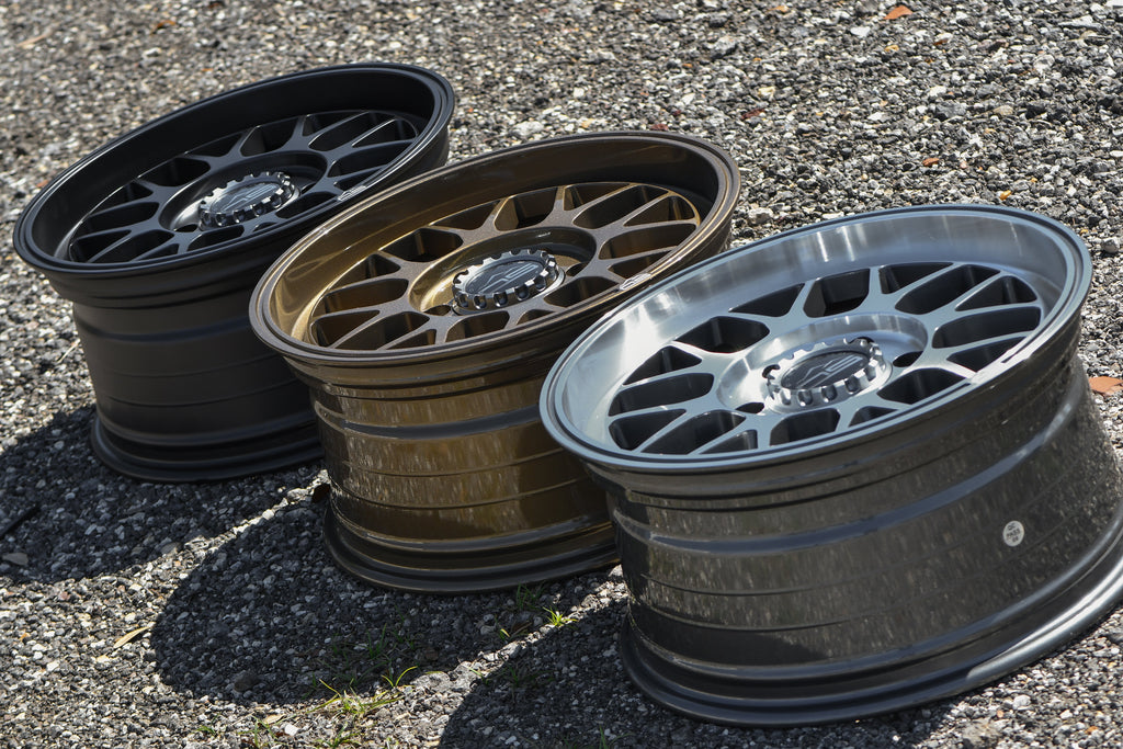 Overland Sector Hyperdrive Flow Formed 17x8.5 +25 6x139.7 106.1mm Gloss Gun Metal/Machined Face