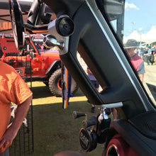 Load image into Gallery viewer, CMM Offroad Mirrors JL/JLU A-Pillar Side Mirror with Base Mount,  Driver OR Passenger Side