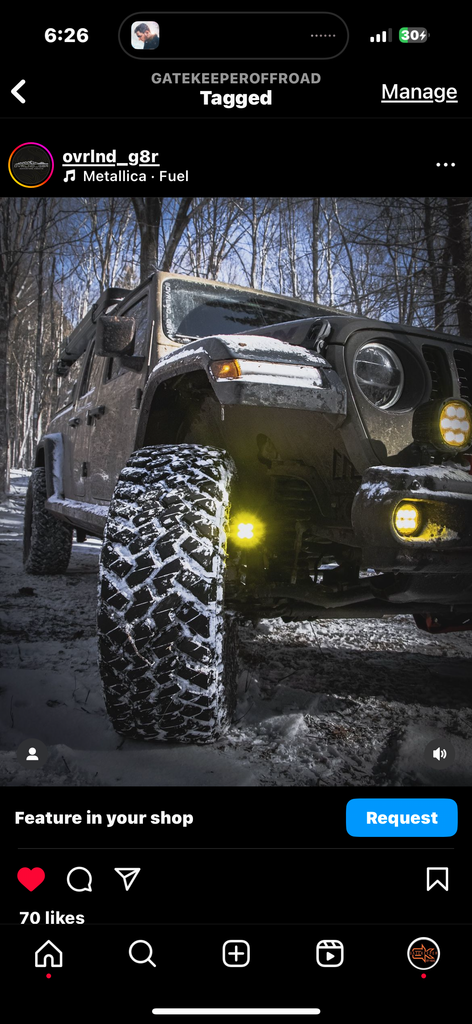Jeep JL / JT Steerable Knuckle Pod Light Mounts (2018+ Gladiator/Wrangler)