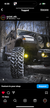 Load image into Gallery viewer, Jeep JL / JT Steerable Knuckle Pod Light Mounts (2018+ Gladiator/Wrangler)