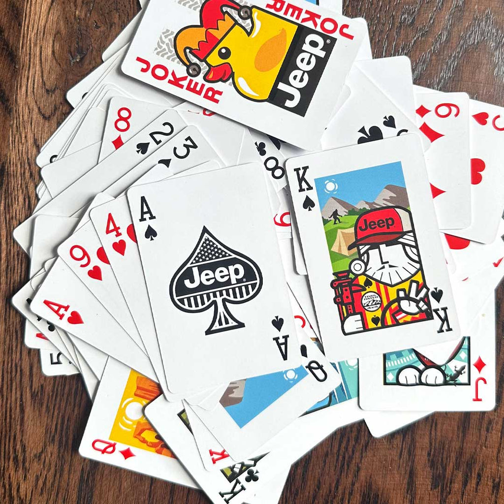 JEDCo Card Games Jeep - Playing Cards
