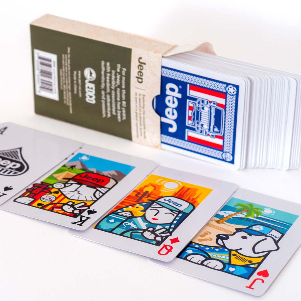 JEDCo Card Games Jeep - Playing Cards