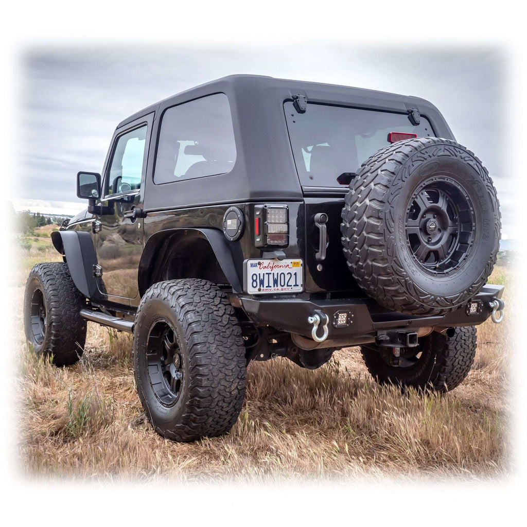 Fastback 2-Piece Hard Top for Jeep Wrangler JK 2-Door