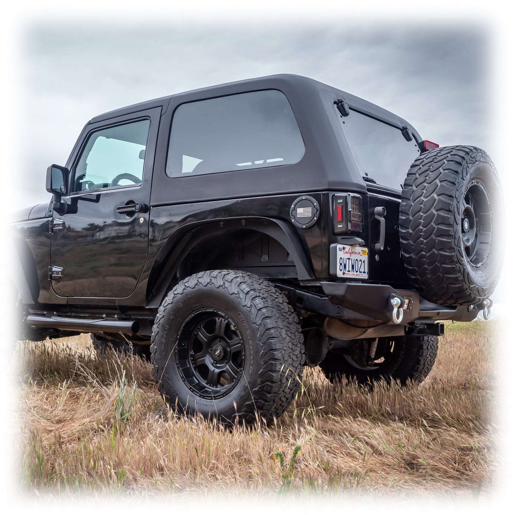 Fastback 2-Piece Hard Top for Jeep Wrangler JK 2-Door