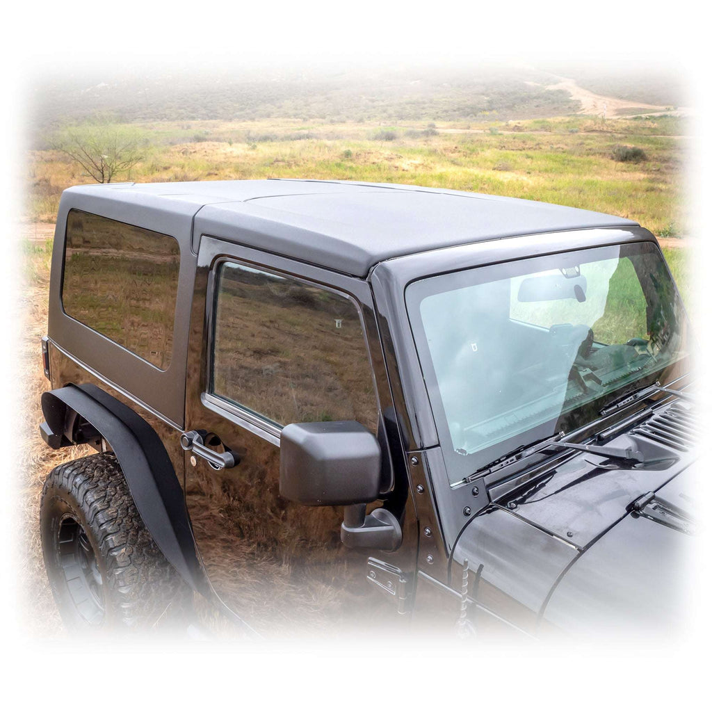 Squareback 2-Piece Hard Top for Jeep Wrangler JK 2-Door