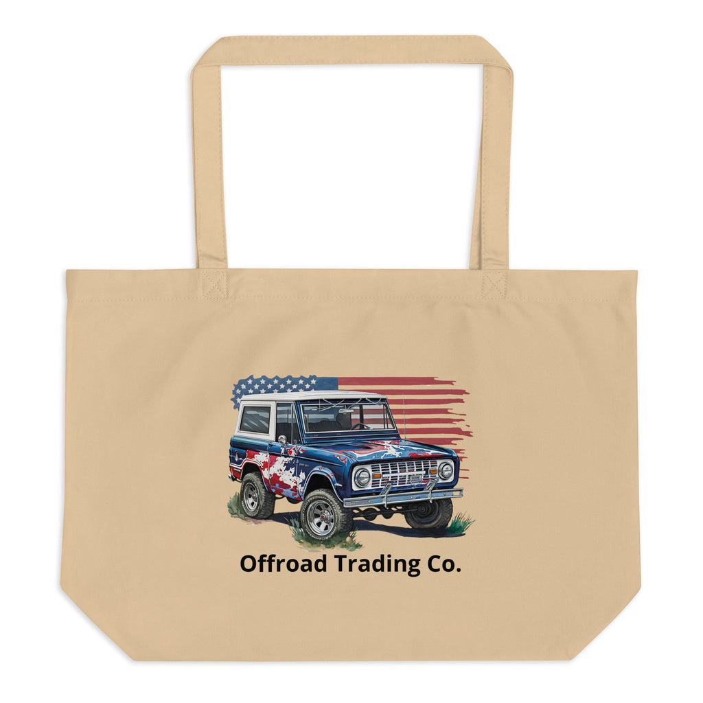 Offroad Trading Company Vintage Bronco Large Tote Bag