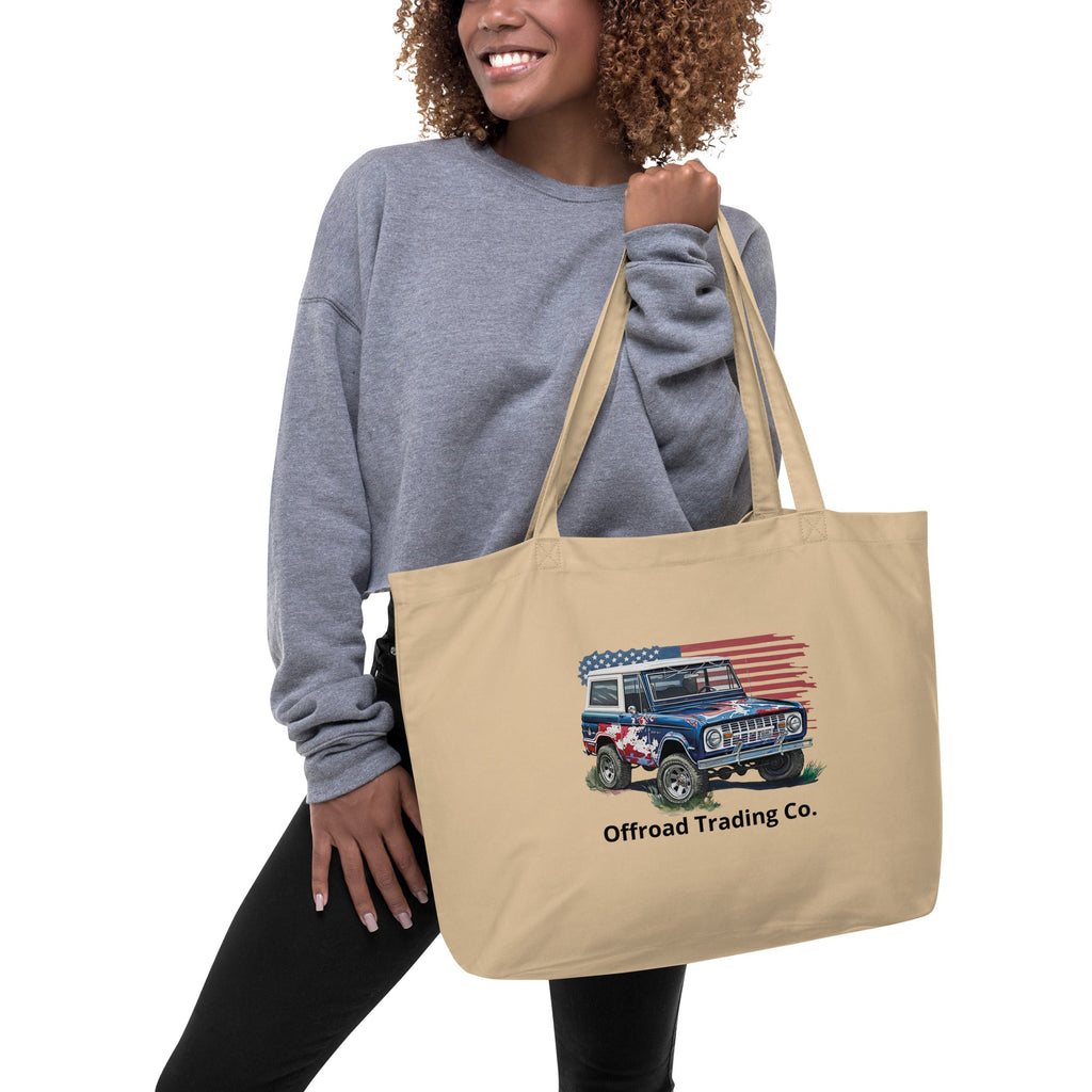 Offroad Trading Company Vintage Bronco Large Tote Bag