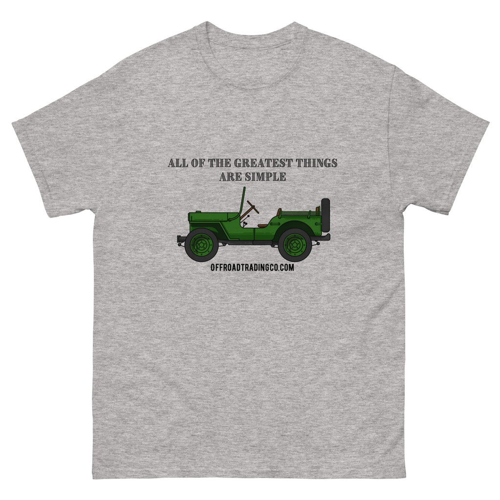 Offroad Trading Company Sport Grey / S All The Greatest Things Are Simple