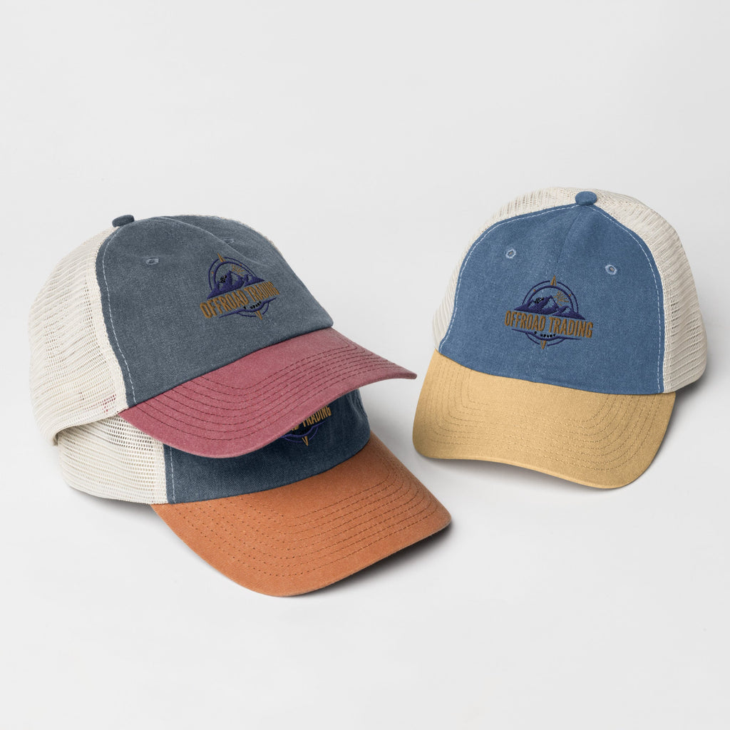 Offroad Trading Company Royal/Mustard/Stone Offroad Trading Co. Trucker Hat