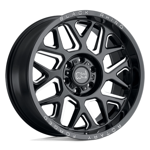 Black Rhino Wheels Wheel BRRPR 24X14 5X5.0 G-BLK-MILL -76MM - 2414RPR-65127B71