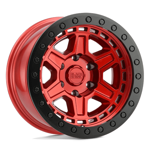 BR RENO 18X9.5 5X127 +0 71 CNDY RED BLK
