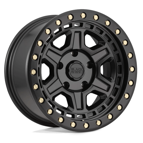 Black Rhino Wheels Wheel BRREN 17X9 6X5.5 M-BLK-BLTS -12MM - 1790REN-26140M12