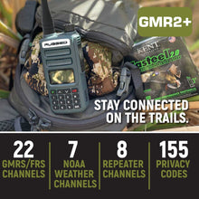 Load image into Gallery viewer, Rugged Radios Handheld Radios 2 PACK - Rugged GMR2 PLUS - GMRS / FRS Two Way Handheld Radios