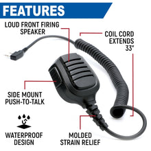 Load image into Gallery viewer, Rugged Radios Handheld Radios BUNDLE - Rugged GMR2 PLUS - GMRS / FRS Two Way Handheld Radio with Hand Mic