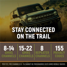 Load image into Gallery viewer, Rugged Radios Radio Kits Ford Bronco Two-Way GMRS Mobile Radio Kit