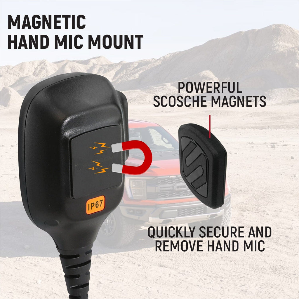 Rugged Radios Radio Kits Ford Raptor Two-Way Mobile Radio Kit